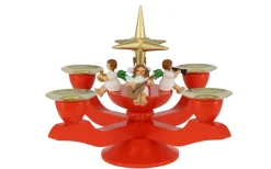 Richard Glässer GmbH Auslaufartikel | Adventsleuchter*Adventsleuchter mit Weihnachtsengel, 13 cm von Richard Glässer