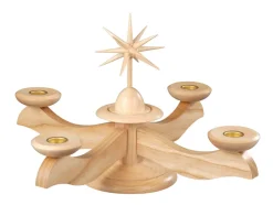 Albin Preißler Adventsleuchter*Adventsleuchter mit Weihnachtsstern, von