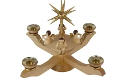 Richard Glässer GmbH Neuheiten | Adventsleuchter*Adventsleuchter mit Weihnachtsengel, , 26 cm von Richard Glässer