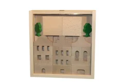 Holzspielwaren Ebert Neuheiten | Bausteine & Baukästen*Baukasten Architektur Nr. 1, 41 Bausteine von Ebert GmbH