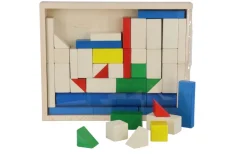 Holzspielwaren Ebert Bausteine & Baukästen*Baukasten Schiff mit 47 Bausteinen, von Ebert GmbH