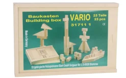 Holzspielwaren Ebert Bausteine & Baukästen*Baukasten Vario mit 25 Bausteinen von Ebert GmbH