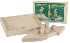 Holzspielwaren Ebert Bausteine & Baukästen*Baukasten Vario mit 25 Bausteinen von Ebert GmbH