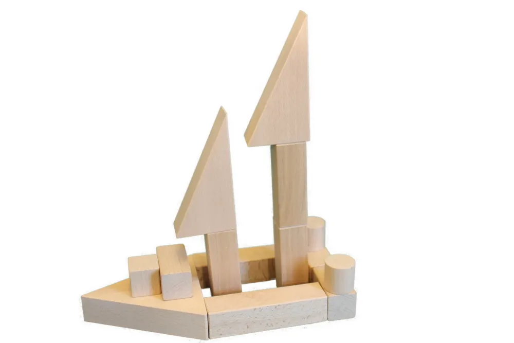 Holzspielwaren Ebert Bausteine & Baukästen*Baukasten Vario mit 25 Bausteinen von Ebert GmbH