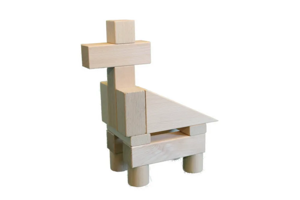 Holzspielwaren Ebert Bausteine & Baukästen*Baukasten Vario mit 25 Bausteinen von Ebert GmbH