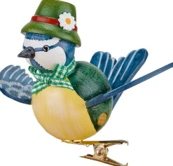 Hubrig Volkskunst Frühlingsdeko*Baumclipser Sommerseppl, 6 cm von