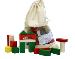 Holzspielwaren Ebert Neuheiten | Bausteine & Baukästen*Bausteine im Beutel, 30 Holzbausteine, von Ebert GmbH