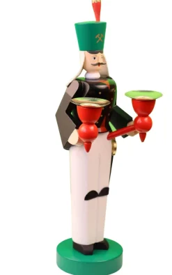 Richard Glässer GmbH Engel & Bergmann*Bergmann für Wachskerzen, 26 cm, von Richard Glässer