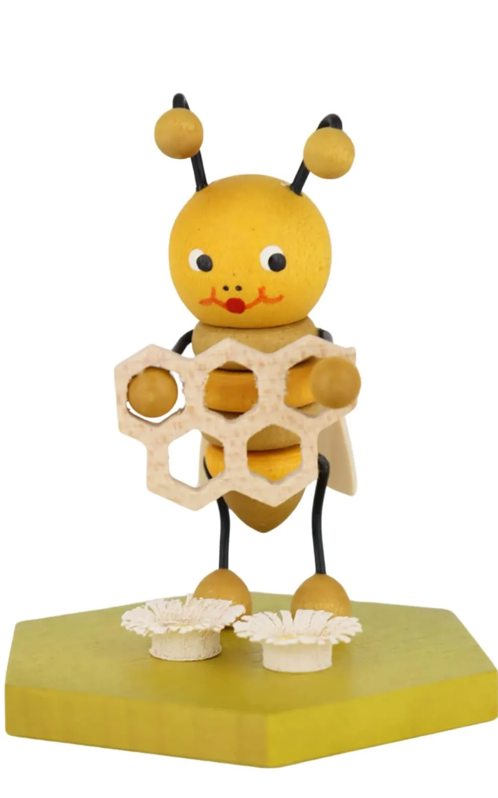 Zenker Neuheiten | Frühlingsdeko*Biene mit Honigwabe, 8 cm von Ralf