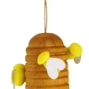 SEIFFENcom by Nestler GmbH Frühlingsdeko*Bienenkorb mit Bienen zum Hängen von SEIFFEN.COM
