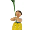 Legler Holz- und Drechslerwaren HODREWA Blumenmädchen*Blumenmädchen mit Vergissmeinnicht, 12 cm von HODREWA Legler