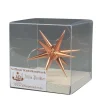 Albin Preißler Christbaumschmuck*Christbaumschmuck aus Holz, Weihnachtsstern kupfer, 7 cm von