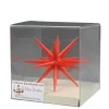 Albin Preißler Christbaumschmuck*Christbaumschmuck aus Holz, Weihnachtsstern rot, 10 cm von
