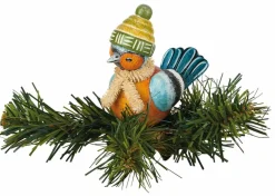 Hubrig Volkskunst Neuheiten | Christbaumschmuck*Christbaumschmuck Baumclipser Buchfink von