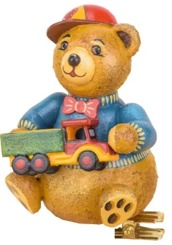 Hubrig Volkskunst Christbaumschmuck*Christbaumschmuck Baumclipser Teddy Leons Brummi von
