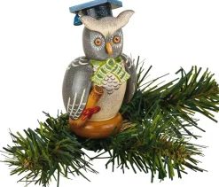 Hubrig Volkskunst Neuheiten | Christbaumschmuck*Christbaumschmuck Baumclipser Eule von