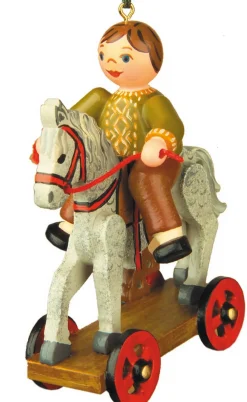 Hubrig Volkskunst Neuheiten*Christbaumschmuck Der erste Ausritt von