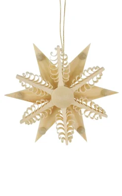 Martina Rudolph Christbaumschmuck*Christbaumschmuck Holzstern zum Hängen von