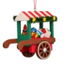 Christian Ulbricht Christbaumschmuck*Christbaumschmuck Marktwagen mit Spielzeug von
