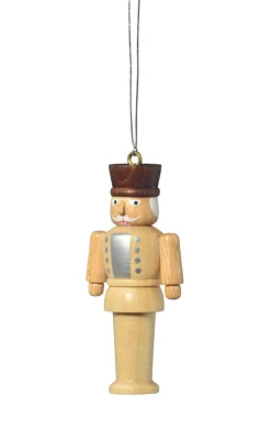 KWO Christbaumschmuck*Christbaumschmuck Nussknacker, natur, 7 cm von