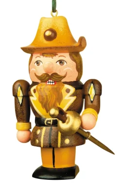 Hubrig Volkskunst Neuheiten | Christbaumschmuck*Christbaumschmuck Nussknacker Musketier von