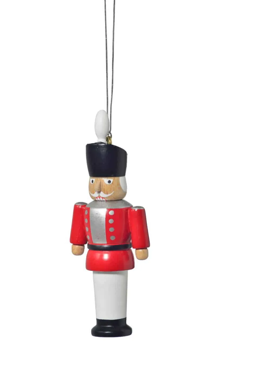 KWO Christbaumschmuck*Christbaumschmuck Nussknacker, rot, 8 cm von
