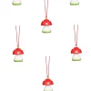 Christian Ulbricht Christbaumschmuck*Christbaumschmuck Pilz zum Hängen, 6 Stück von