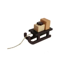 Spielwarenmacher Günther Neuheiten | Holzfiguren & Dekofiguren*Christbaumschmuck Schlitten, von