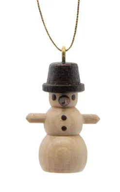 Spielwarenmacher Günther Neuheiten | Christbaumschmuck*Christbaumschmuck Schneemann, 3 cm von