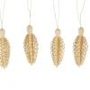 Gunter Flath Christbaumschmuck*Christbaumschmuck Spanzapfen zum Hängen, 6 Stück, 8 cm von
