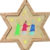 Richard Glässer GmbH Neuheiten*Christbaumschmuck Stern mit Diaphanbild Heilige 3 Könige von Richard Glässer