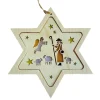 Richard Glässer GmbH Neuheiten*Christbaumschmuck Stern mit Diaphanbild Hirte von Richard Glässer