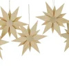 Martina Rudolph Christbaumschmuck*Christbaumschmuck Sterne zum Hängen, 5 Stück von