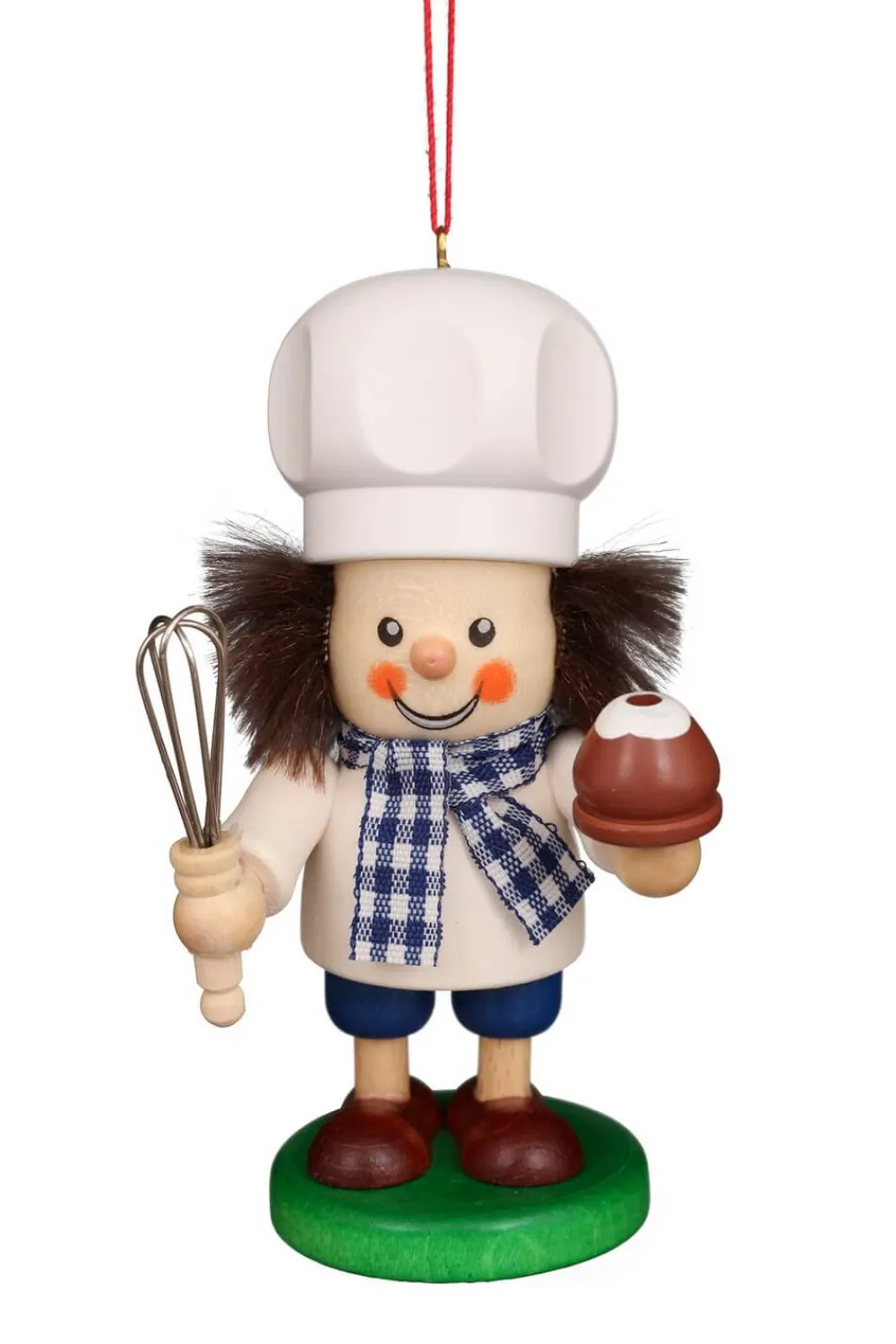Christian Ulbricht Christbaumschmuck*Christbaumschmuck Strolch Bäcker, 11 cm von