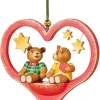 Hubrig Volkskunst Christbaumschmuck*Christbaumschmuck Teddypärchen zum Hängen von