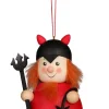 Christian Ulbricht Neuheiten | Christbaumschmuck*Christbaumschmuck Wackelmännchen Teufelchen von