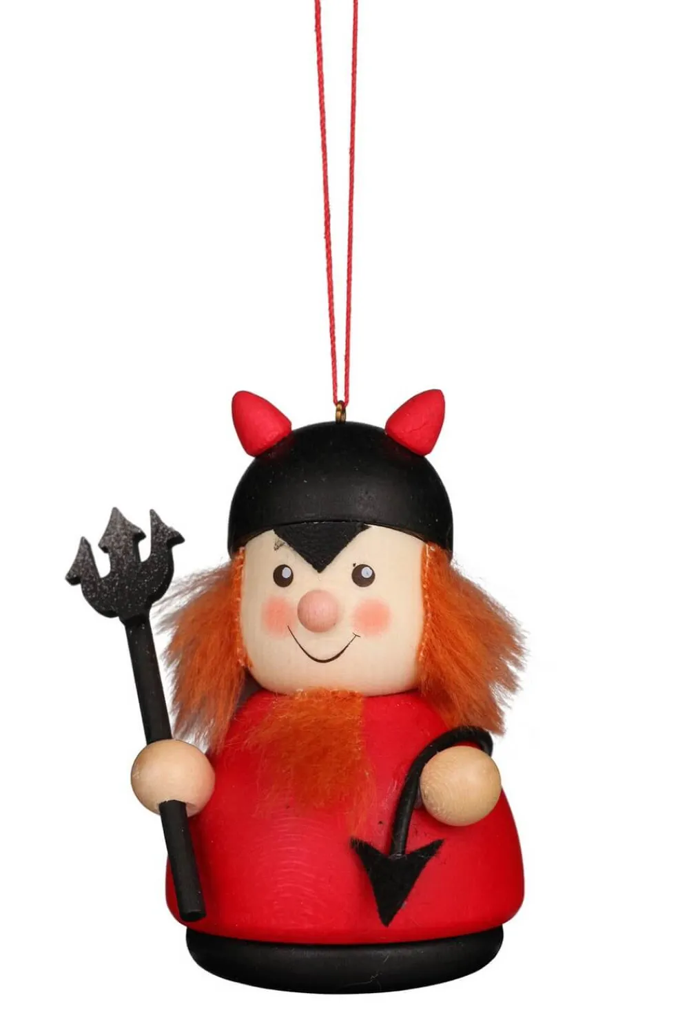Christian Ulbricht Neuheiten | Christbaumschmuck*Christbaumschmuck Wackelmännchen Teufelchen von