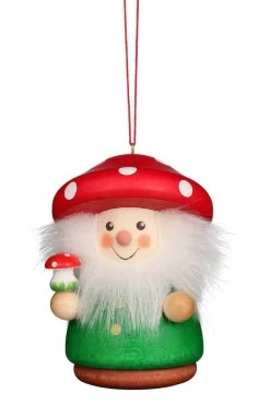 Christian Ulbricht Neuheiten | Christbaumschmuck*Christbaumschmuck Wackelmännchen Pilzmännle von