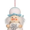 Christian Ulbricht Neuheiten | Christbaumschmuck*Christbaumschmuck Wackelmännchen Schneeflöckchen von