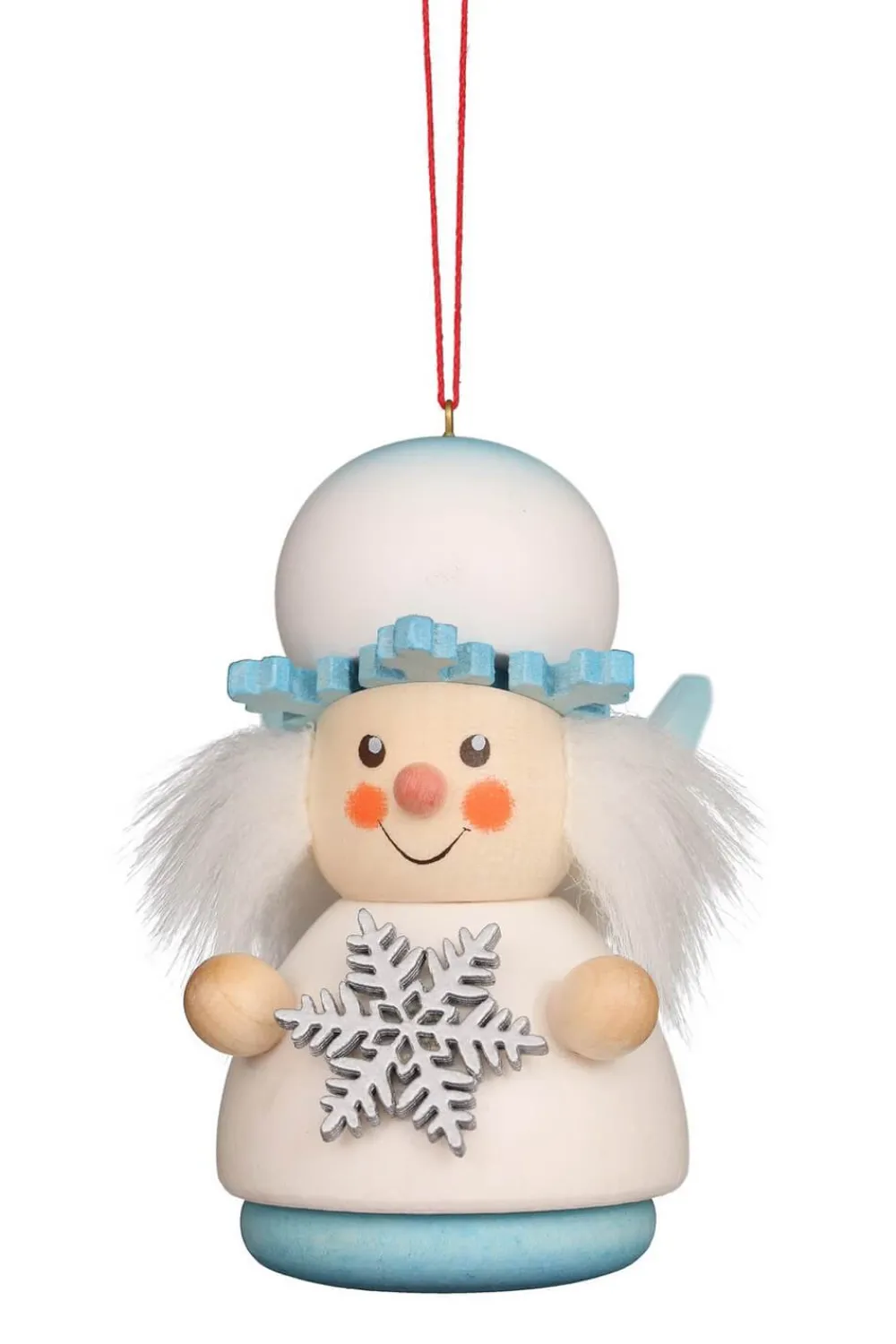 Christian Ulbricht Neuheiten | Christbaumschmuck*Christbaumschmuck Wackelmännchen Schneeflöckchen von