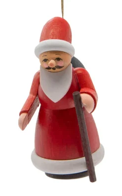 Spielwarenmacher Günther Neuheiten*Christbaumschmuck Weihnachtsmann, 6 cm von