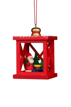 Christian Ulbricht Christbaumschmuck*Christbaumschmuck Weihnachtslaterne mit Weihnachtsmann von