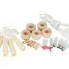 Zubehör Elektrische Beleuchtung*Elektrobausatz für 5er Schwibbogen mit Tülle und Muffe von SEIFFEN.COM