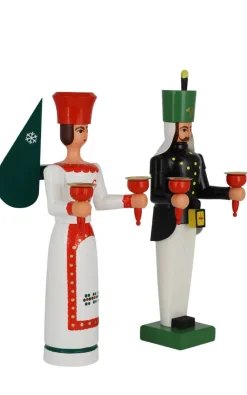 SEIFFENcom by Nestler GmbH Bestseller | Engel & Bergmann*Engel und Bergmann, 38 cm, für Wachskerzen von SEIFFEN.COM