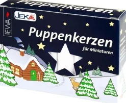 Ebersbacher Kerzenfabrik GmbH Pyramidenkerzen*EWA Puppenkerzen 20 Stück, , Ø 10 mm x 65 mm hoch