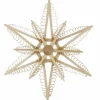 Martina Rudolph Fensterdeko Weihnachten*Fensterschmuck Holzstern, Durchmesser 32 cm von