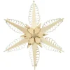 Martina Rudolph Fensterdeko Weihnachten*Fensterschmuck Holzstern, Durchmesser 19 cm von