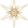 Martina Rudolph Fensterdeko Weihnachten*Fensterschmuck Holzstern, 33 cm von