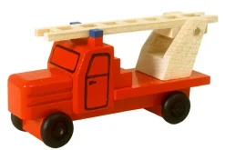 Robbi Weber Neuheiten | Holzauto*Feuerwehr mit Drehleiter von