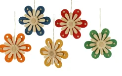 Martina Rudolph Frühlingsdeko*Frühlingsblüten zum Hängen, 5 Stück von